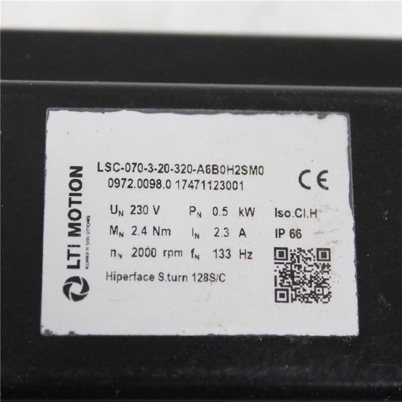 Lust LSC-070-3-20-320-A6B0H2SM0 Servo Motor - Pulingma Automation