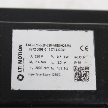 Lust LSC-070-3-20-320-A6B0H2SM0 Servo Motor - Pulingma Automation