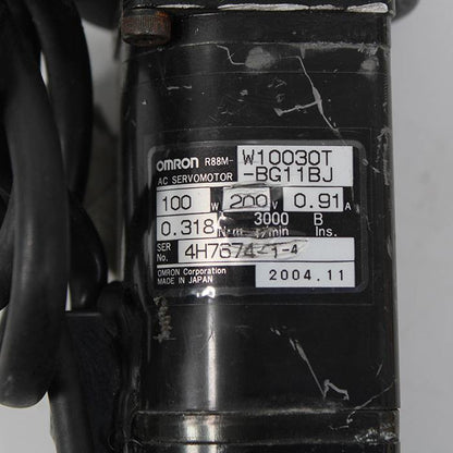 Omron R88M-W10030T-BG11BJ AC Servo Motor 100W - Pulingma Automation