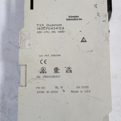 Schneider 140CPU43412A TSX Quantum PLC Module - Pulingma Automation