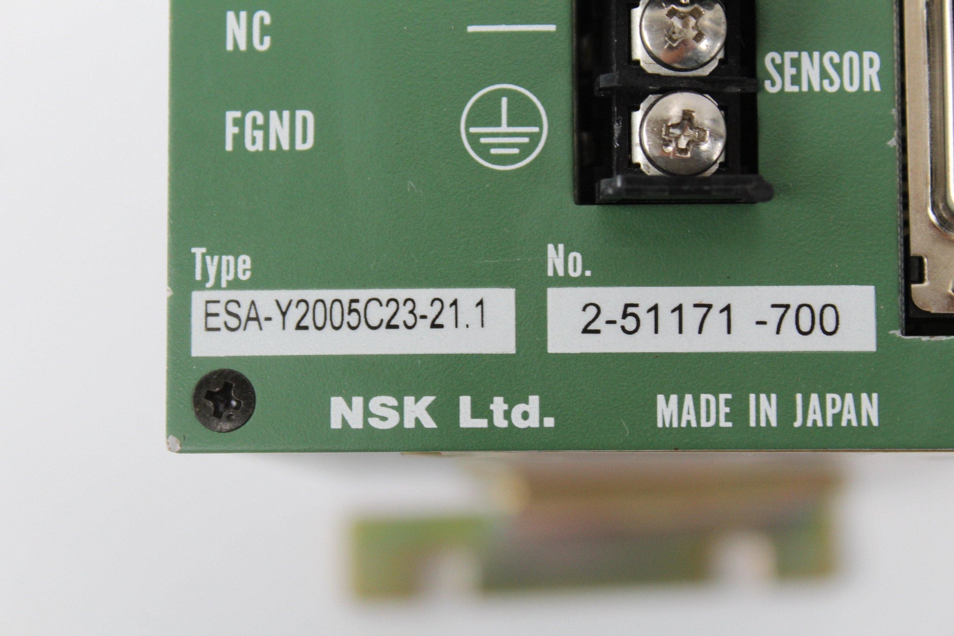 NSK ESA-Y2005C23-21.1 Servo Drive Series 2-51171-700 - Pulingma Automation