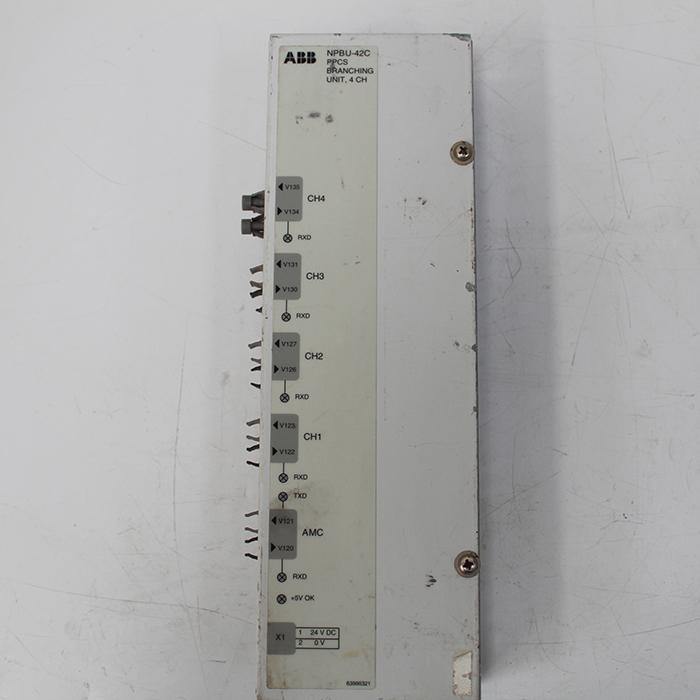 ABB NPBU-42C 64011821D Fiber Optic Adapter - Pulingma Automation