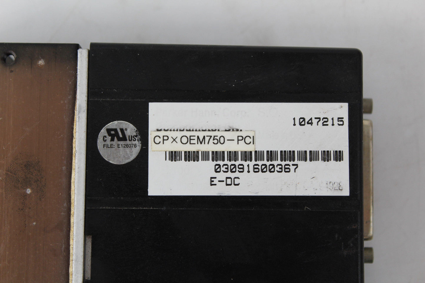 Parker OEM750-PCI Stepper Driver - Pulingma Automation