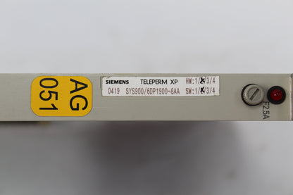 Siemens 6DP1900-8AA Teleperm XP Baugruppe - Pulingma Automation