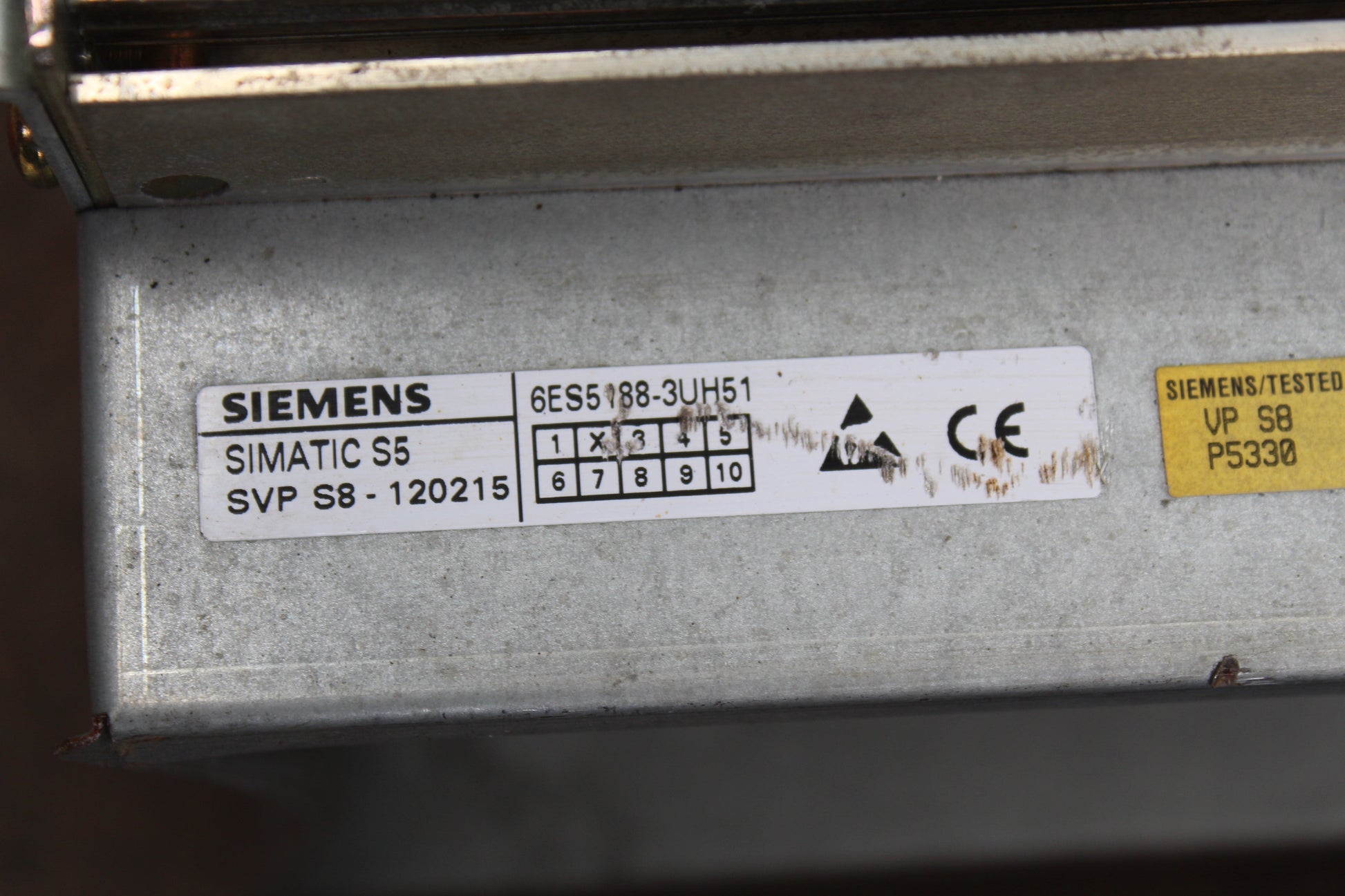 Siemens 6ES5188-3UH51 Rack Blank - Pulingma Automation