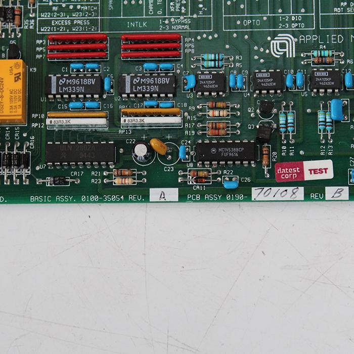 Applied Materials 0100-35054 0110-35054 0190-70108 Semiconductor Board Card - Pulingma Automation
