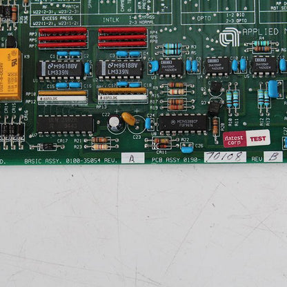 Applied Materials 0100-35054 0110-35054 0190-70108 Semiconductor Board Card - Pulingma Automation