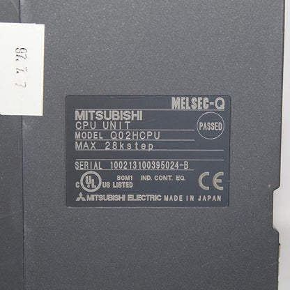 Mitsubishi Q02HCPU PLC CPU Unit 1002 13100395024-B - Pulingma Automation