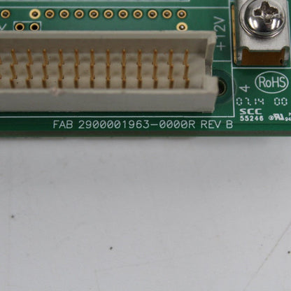 Lam Research ASSY 1900001963-0000 2900001963-0000R Board Card