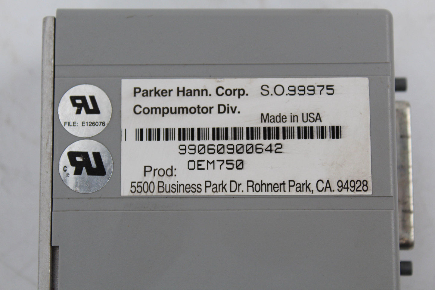 Used Parker Servo Driver OEM750 - Pulingma Automation