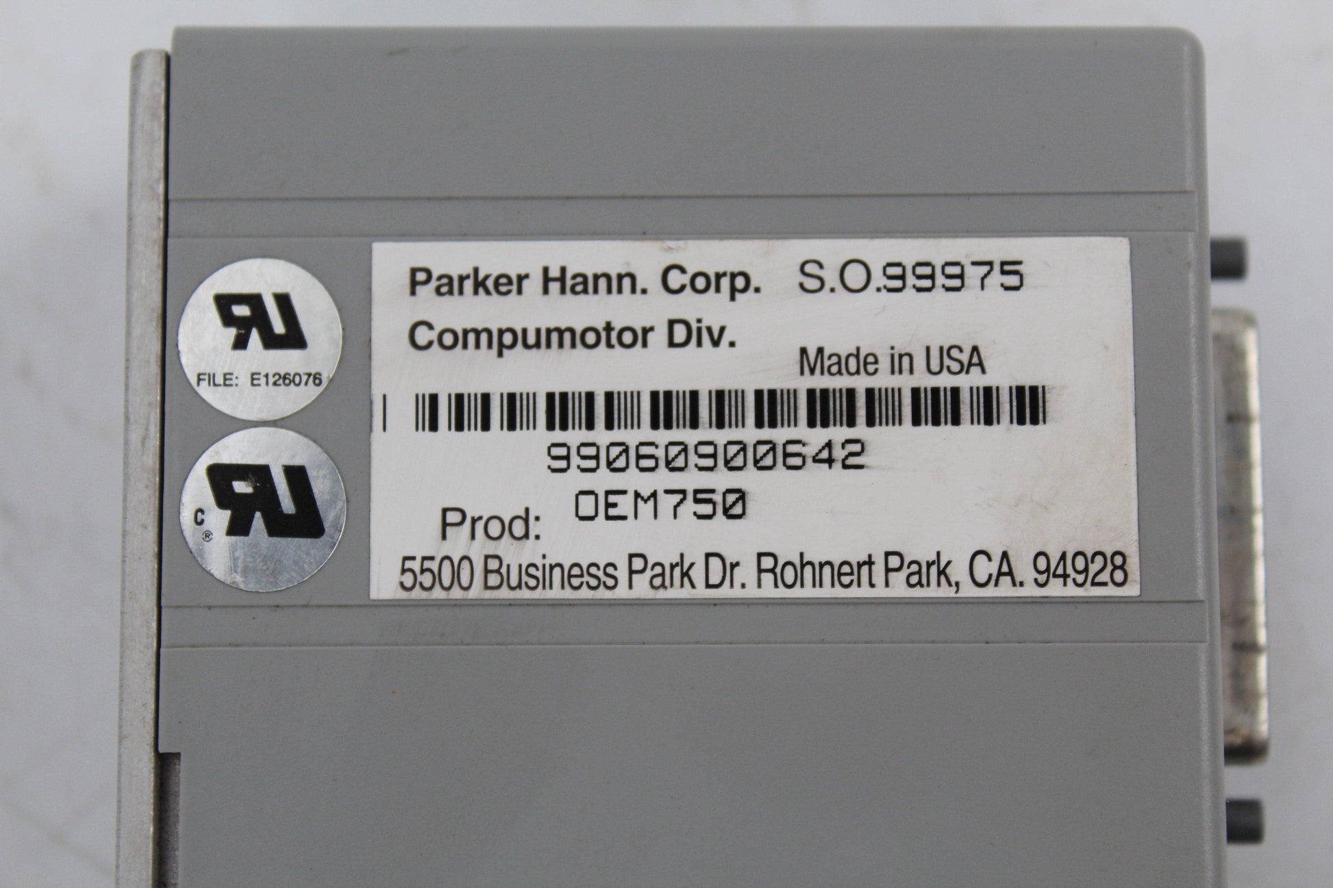 Used Parker Servo Driver OEM750 - Pulingma Automation