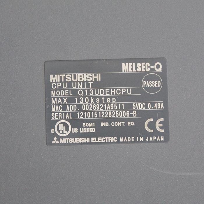 Mitsubishi Q13UDEHCPU PLC Cpu Unit 121015122825006-B - Pulingma Automation