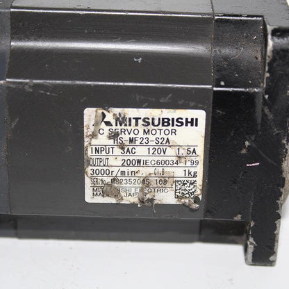Mitsubishi HS-MF23-S2A AC Servo Motor Input 230V - Pulingma Automation