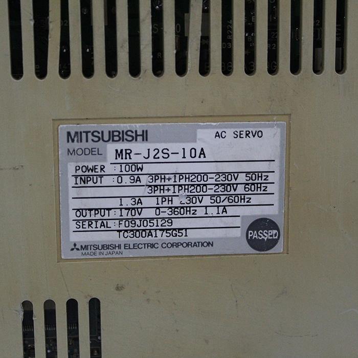 Mitsubishi MR-J2S-10A AC Ser5vo Drive 100W 200-230V - Pulingma Automation