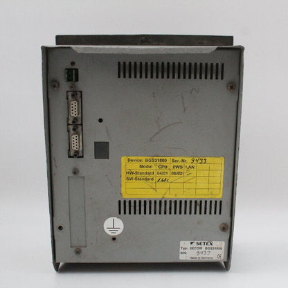 SETEX GF.C883 SECOM BGS31800 Dyeing Machine Computer