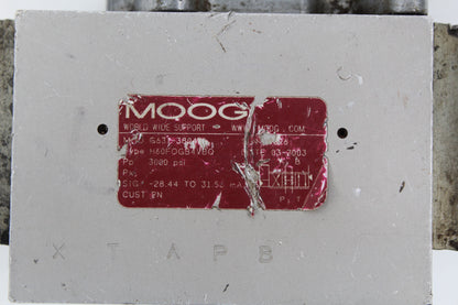 MOOG G631-3804 Hydraulic Servo Valve H60FOGB4VBQ - Pulingma Automation