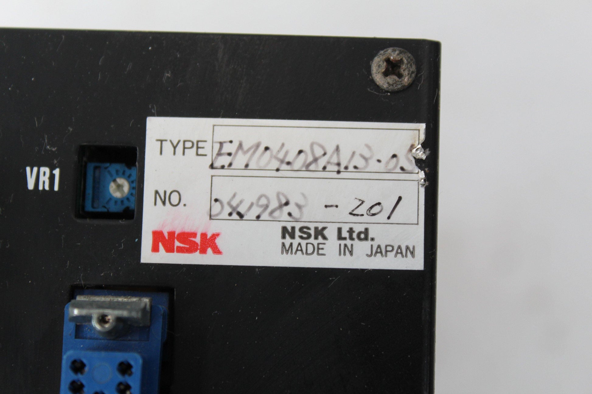 NSK EM0408A13-05 Servo Drive Series OX983-Z01 - Pulingma Automation