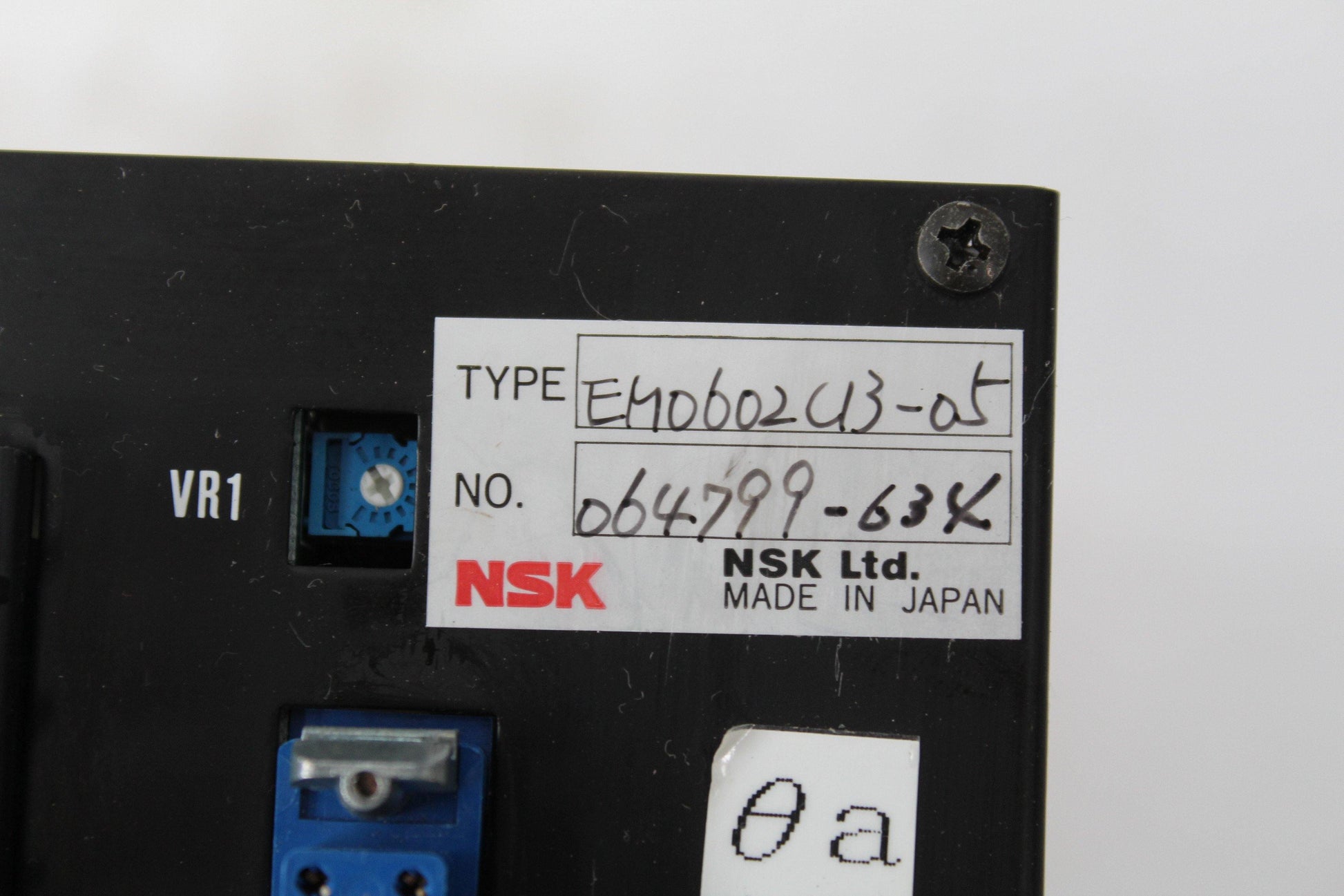NSK EM0602C13-05 Servo Drive Series 064799-63X - Pulingma Automation