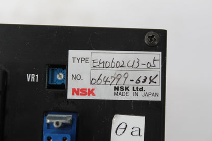 NSK EM0602C13-05 Servo Drive Series 064799-63X - Pulingma Automation