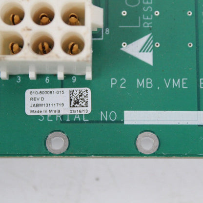 Lam Research 810-800081-015 710-800081-015 Semiconductor Board Card