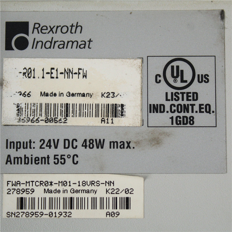 INDRAMAT MTC-R01.1-E1-NN-FW Module