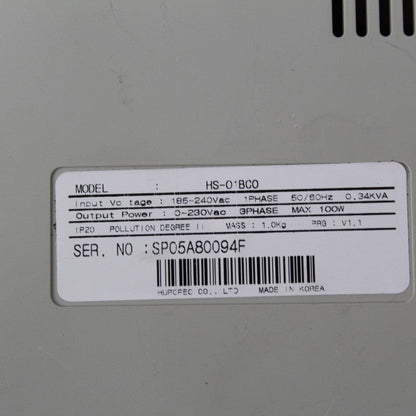 HUROPEL HS-01BC0 Servo Drive