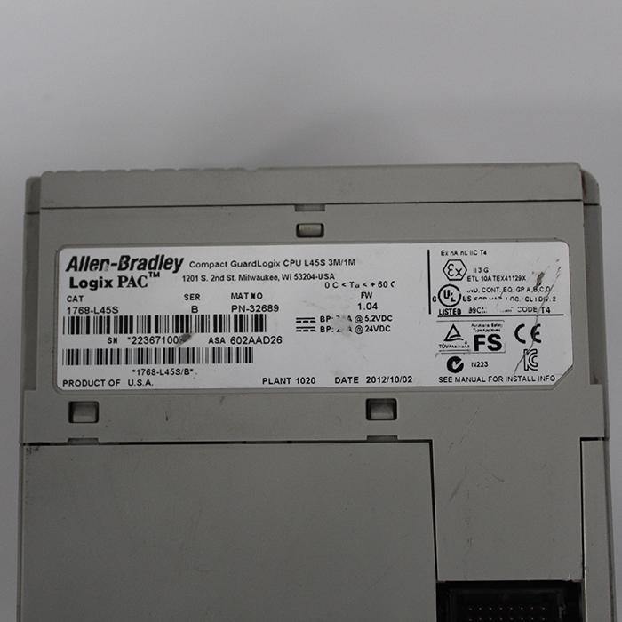 Allen Bradley 1768-L45S B PLC Module - Pulingma Automation