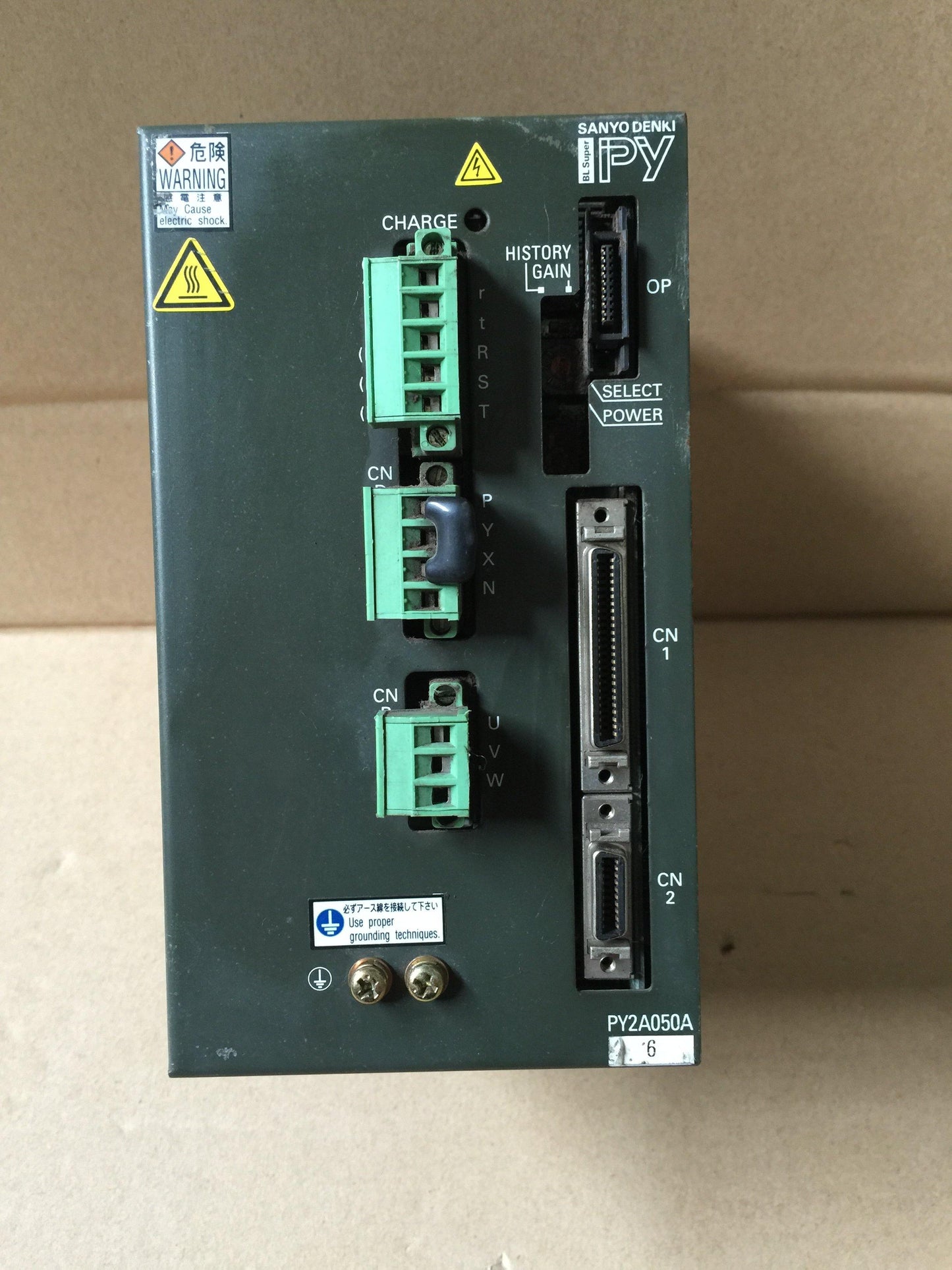 SANYO Denki PY2A050A6 AC Servo Drive Input 200-230V - Pulingma Automation