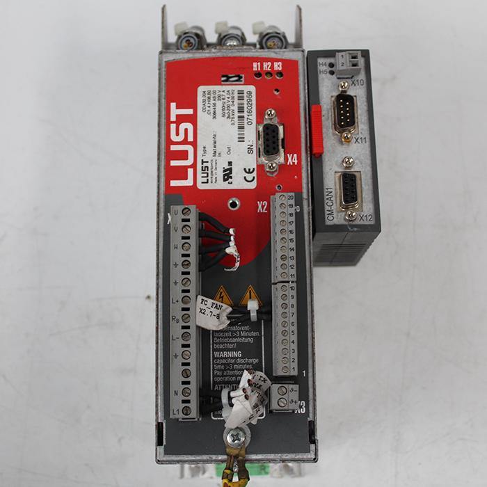 Lust CDA32.004.C1.4.H08.B0 Servo Drive Input 230V 50/60Hz - Pulingma Automation
