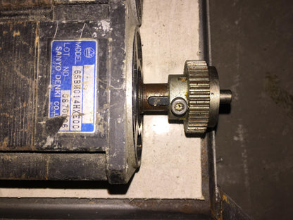 SANYO Denki 65BM014HXE00 AC Servo Motor - Pulingma Automation