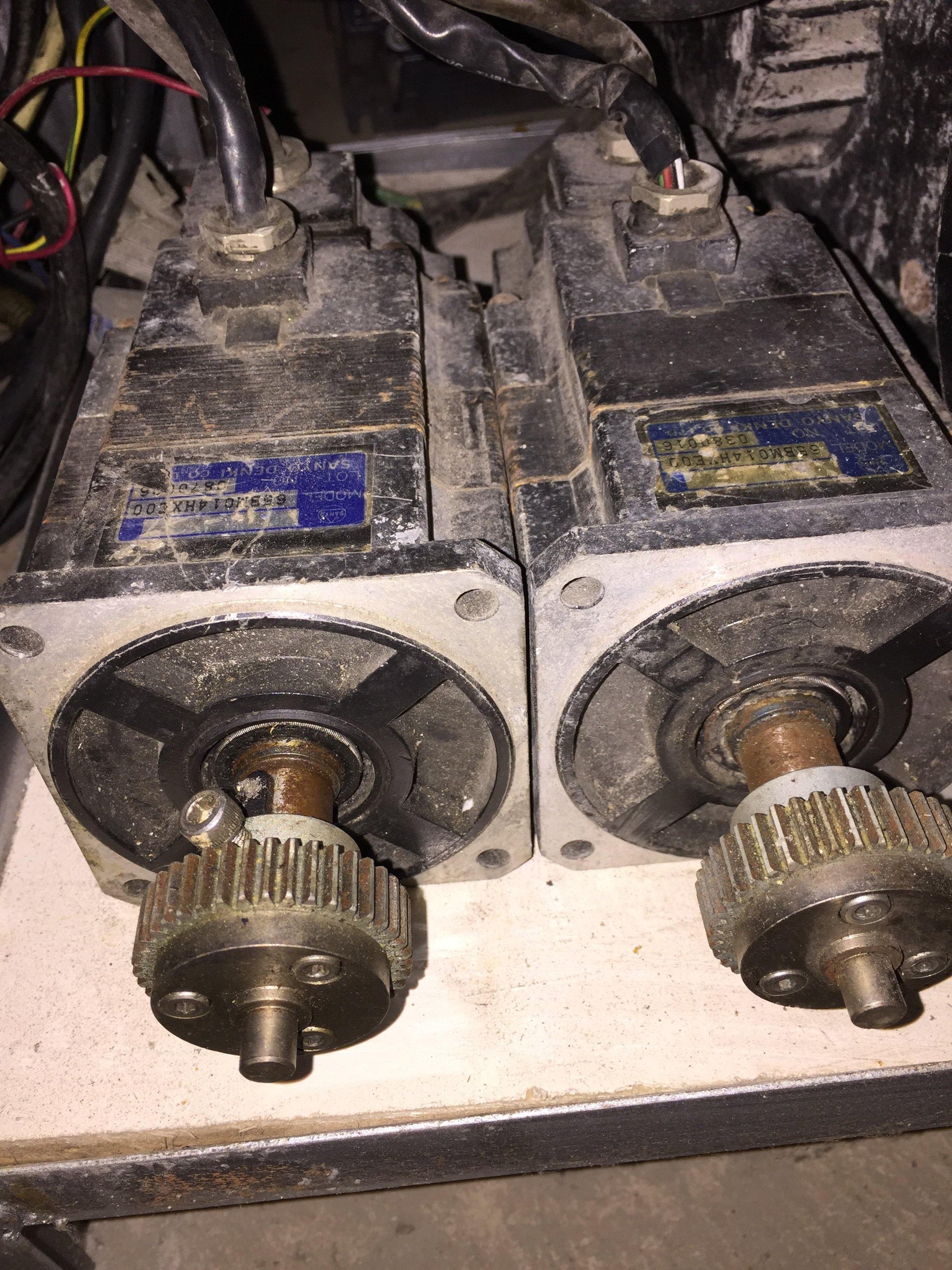 SANYO Denki 65BM014HXE00 AC Servo Motor - Pulingma Automation