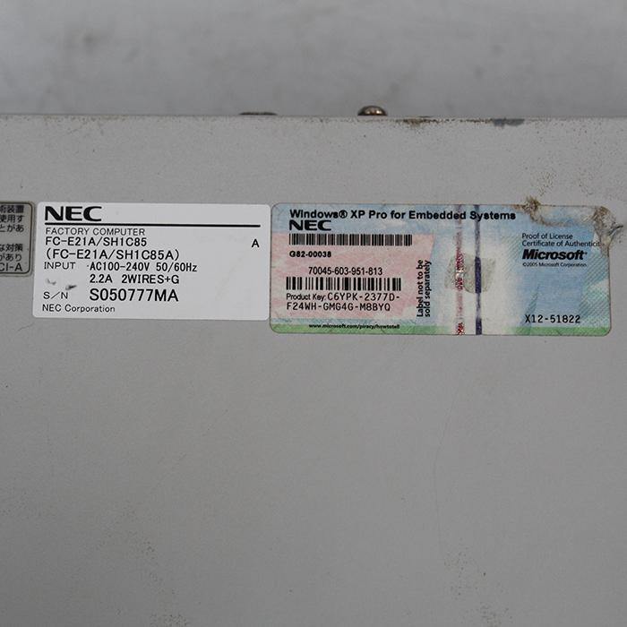 Used NEC Industrial PC Factory Computer FC98-NX FC-E21A/SH1C85 - Pulingma Automation