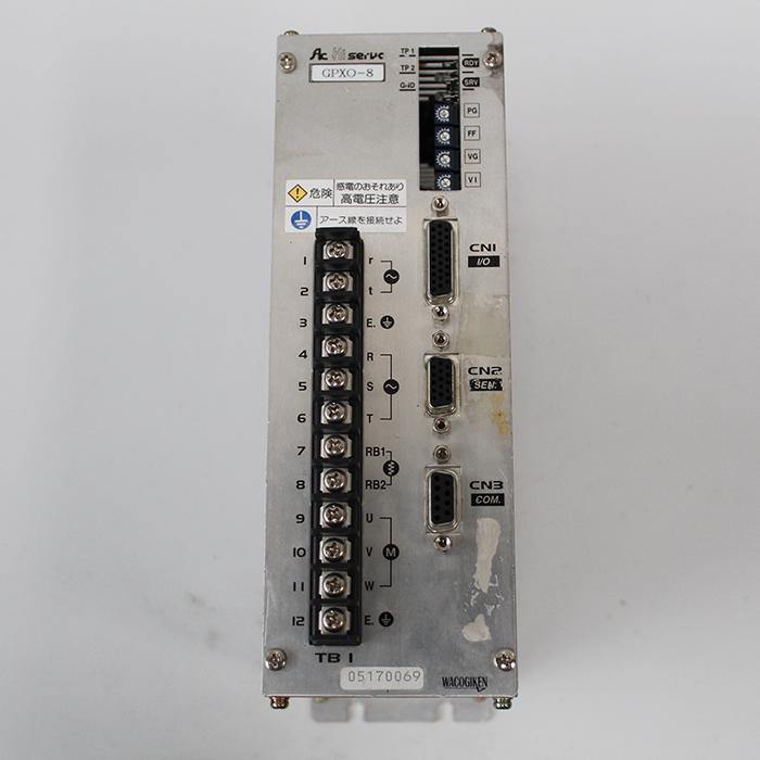 Waco Giken GPXO-8 AC Servo Drive Ser.05170069 - Pulingma Automation