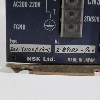 NSK ESA-Y2020A23-11 Servo Driver - Pulingma Automation