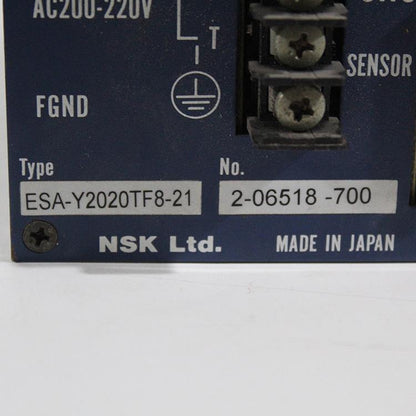 NSK ESA-Y2020TF8-21 Servo Drive Series 2-06518-700 - Pulingma Automation
