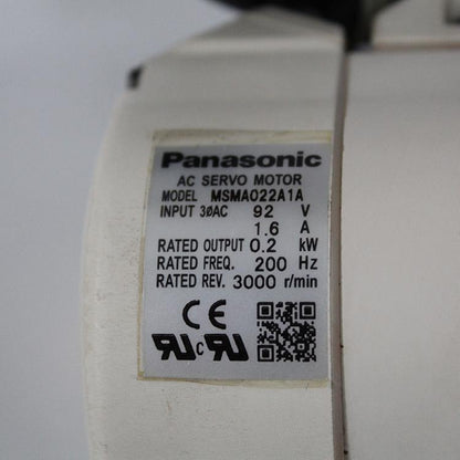 Panasonic MSMA022A1A AC Servo Motor Input 92V 200W - Pulingma Automation
