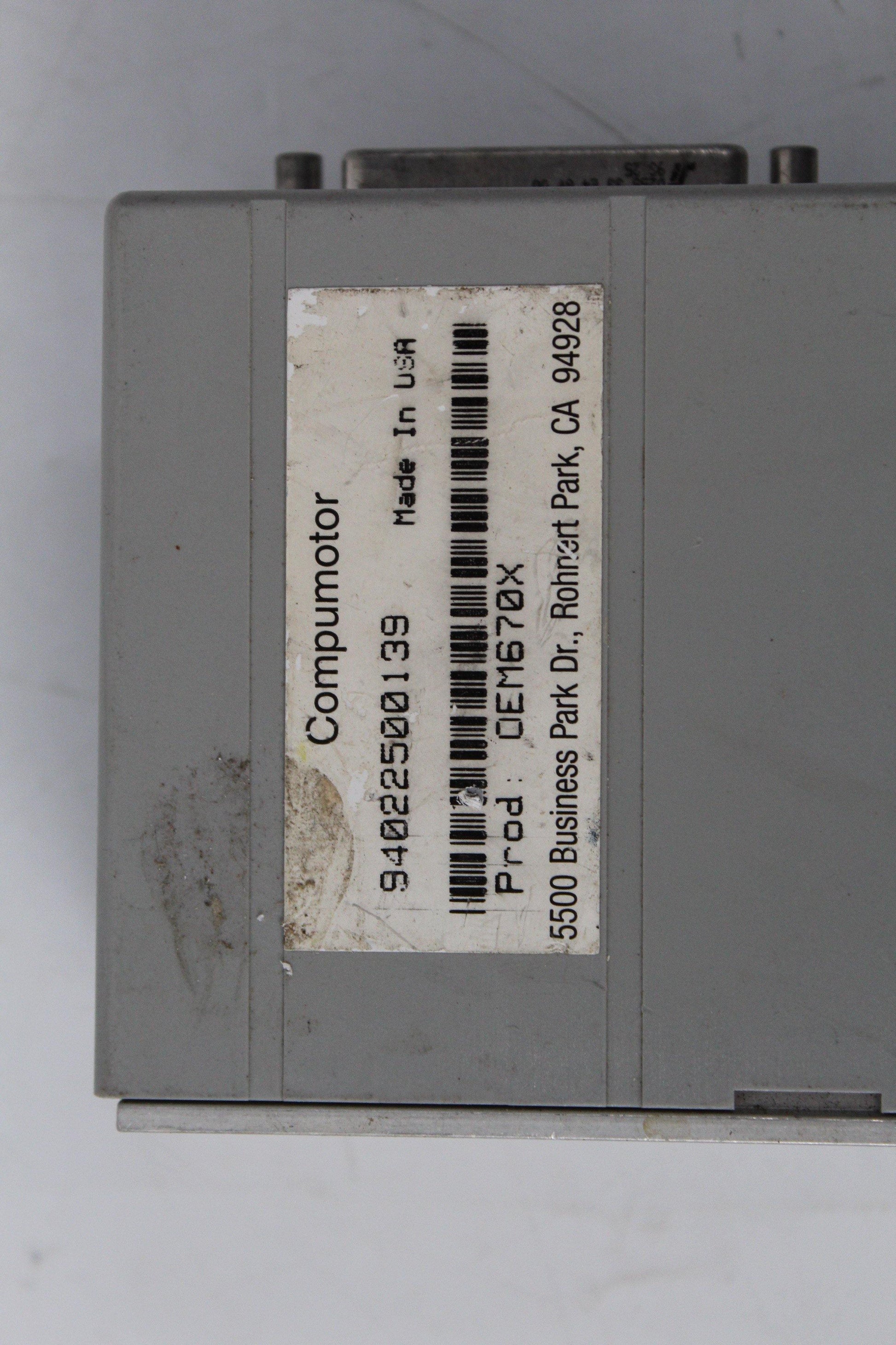 Parker COMPUMOTOR OEM670X Servo Drive - Pulingma Automation