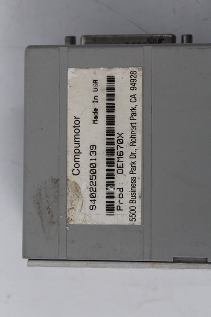 Parker COMPUMOTOR OEM670X Servo Drive - Pulingma Automation
