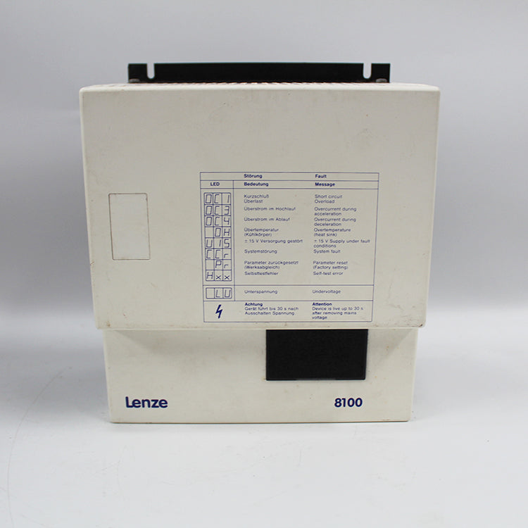 Lenze 8106E.4I.12 8100 Inverter Input 220/240 V - Pulingma Automation