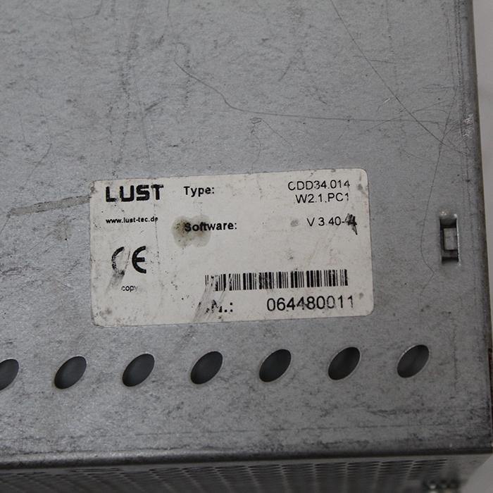 Lust CDD34.014.W2.1.PC1 Servo Drive - Pulingma Automation