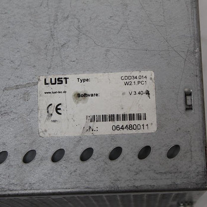 Lust CDD34.014.W2.1.PC1 Servo Drive - Pulingma Automation