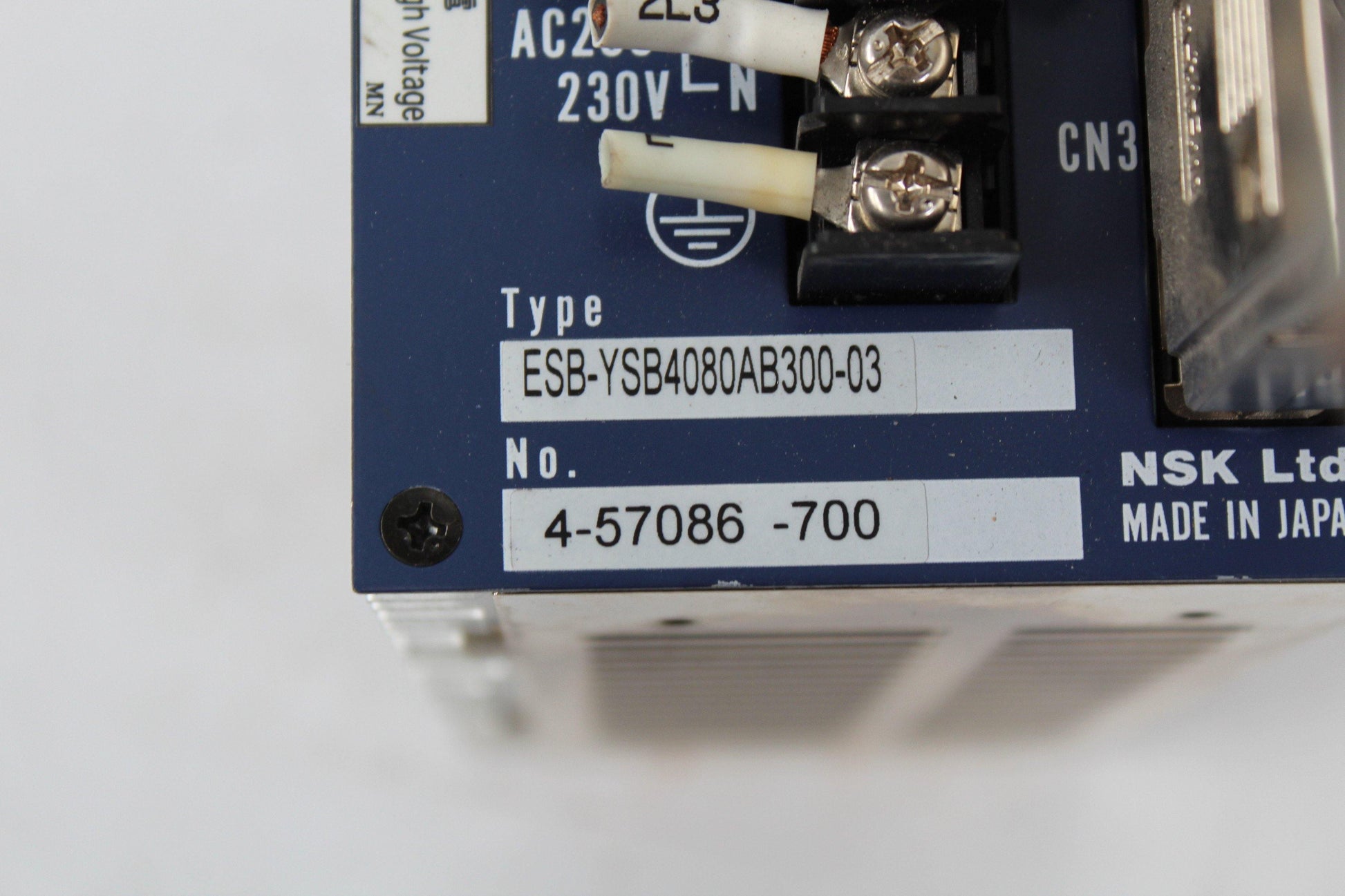 NSK ESB-YSB4080AB300-03 Servo Drive Series 4-57086-700 - Pulingma Automation