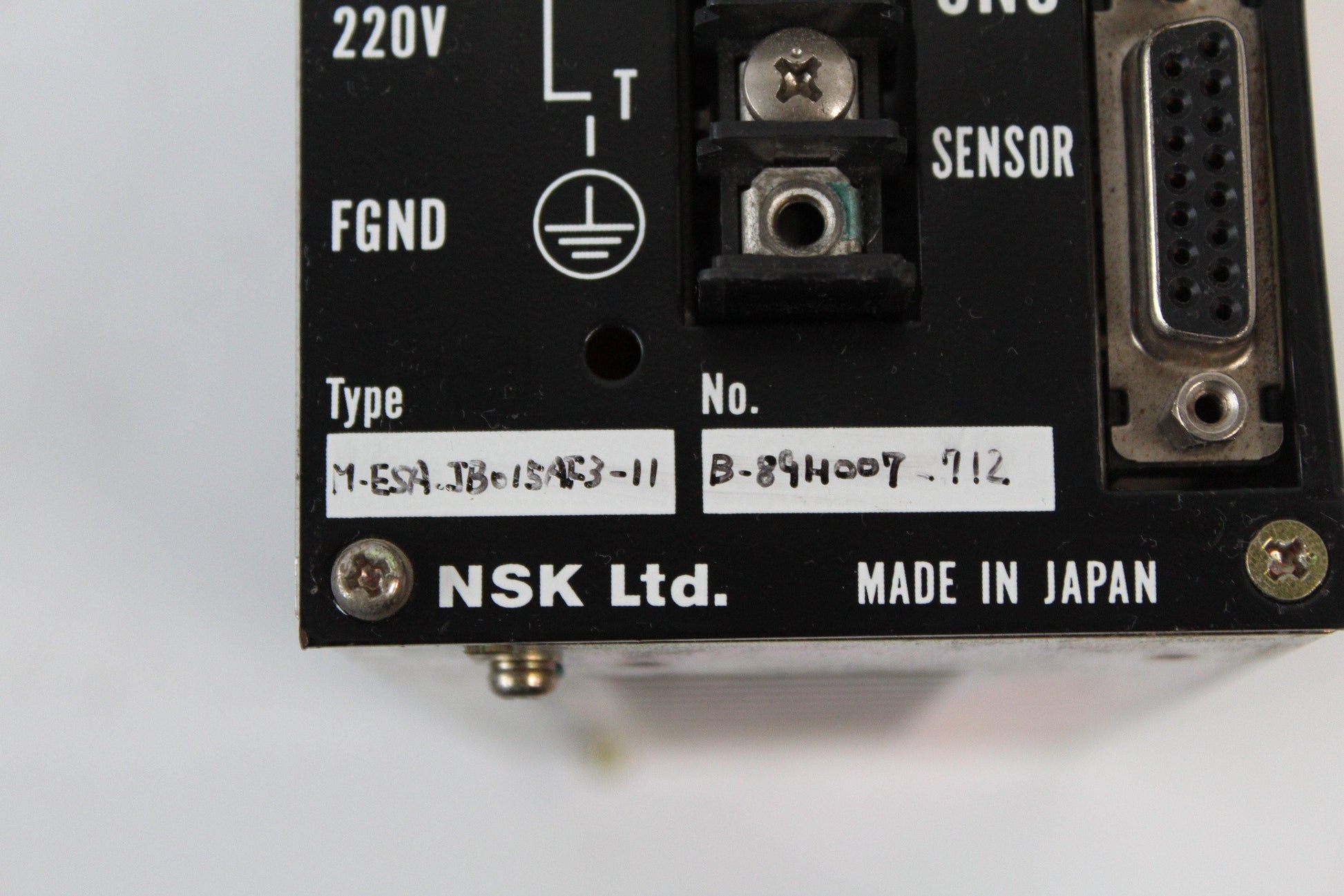NSK M-ESA-JB015AF3-11 Servo Drive Series B-89H007-712 - Pulingma Automation