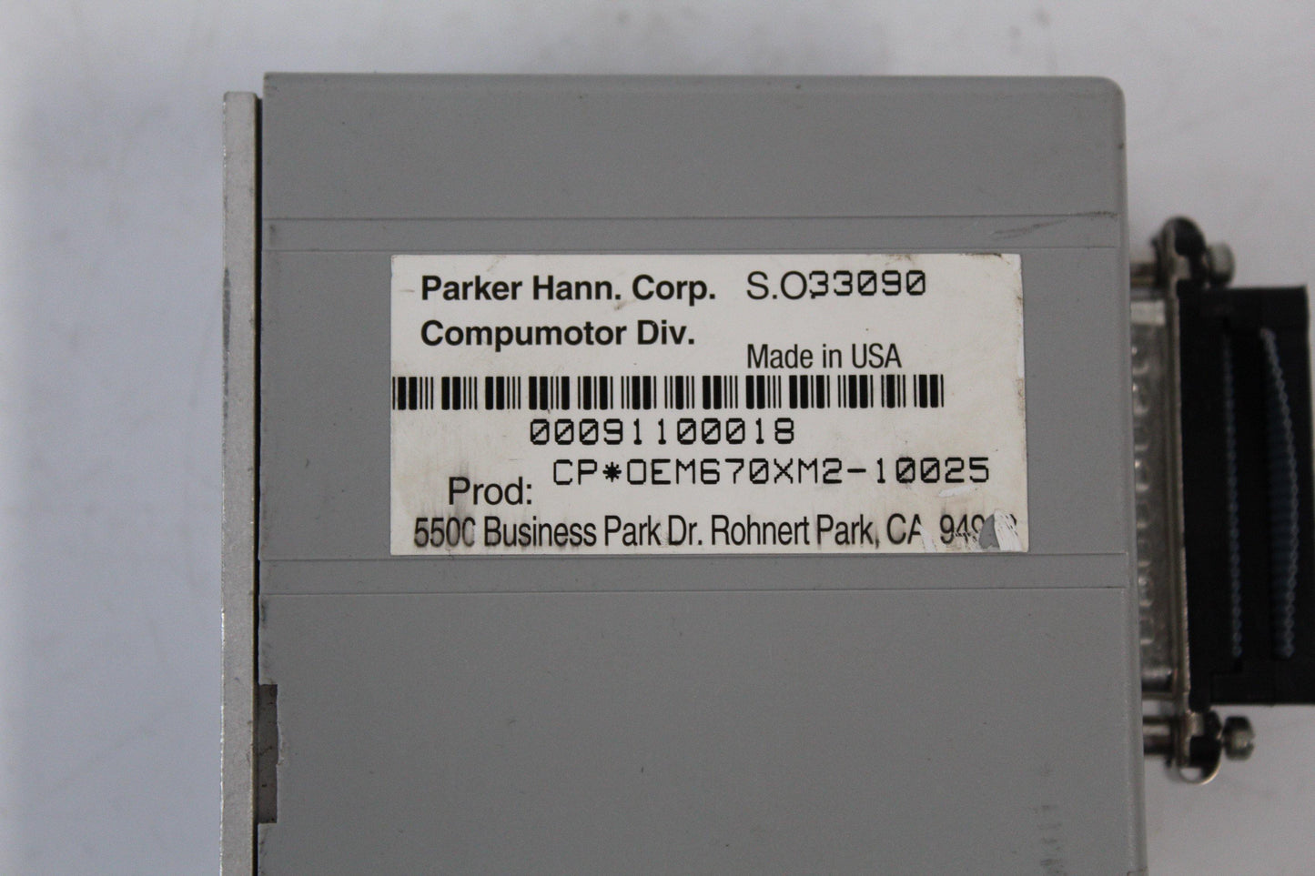 Parker Compumotor CP*OEM670XM2-10025 Drive Module - Pulingma Automation