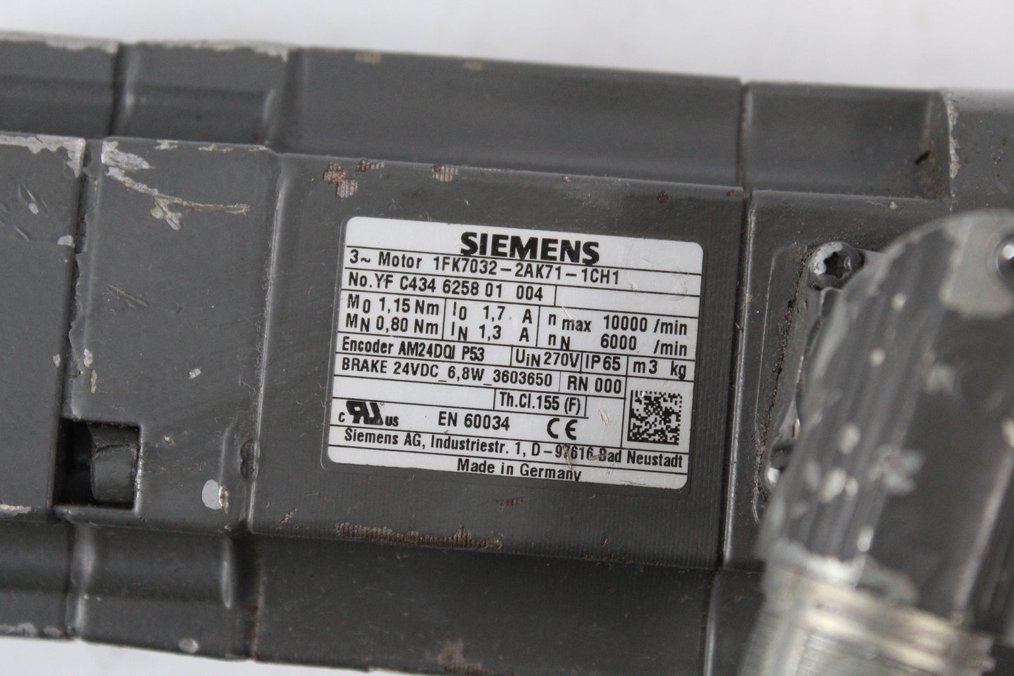 Siemens 1FK7032-2AK71-1CH1 Servo Motor - Pulingma Automation