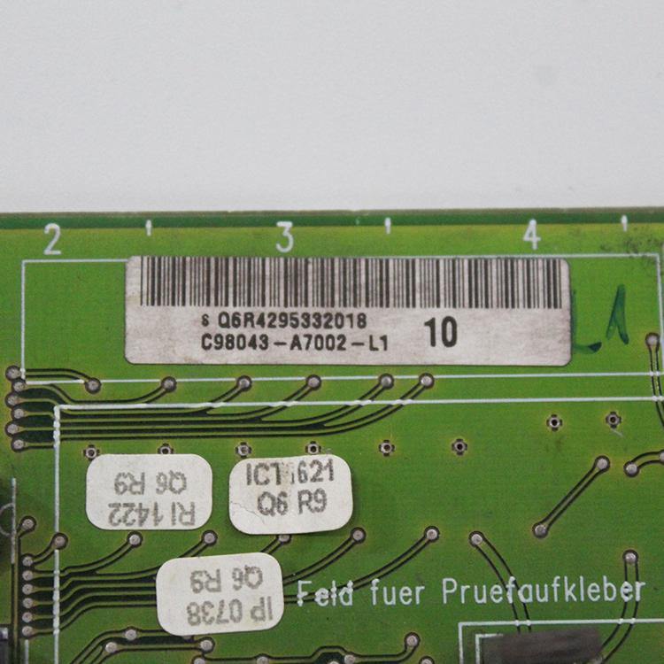 SIEMENS C98043-A7002-L1 Board - Pulingma Automation