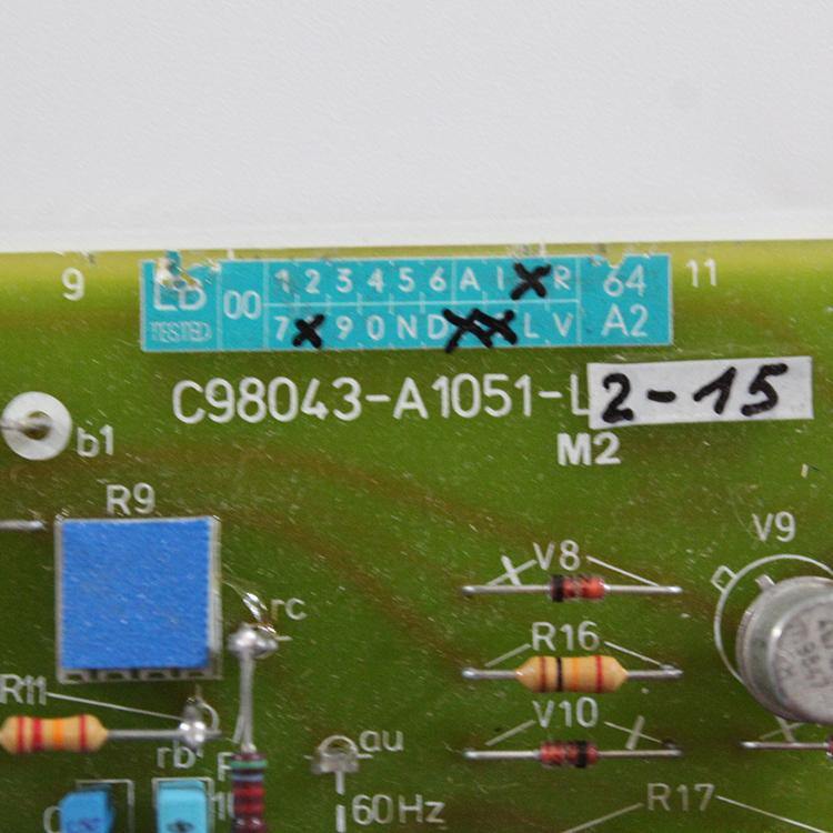 SIEMENS C98043-A1051-L2-15 6RA2114-ODD11-0 Board - Pulingma Automation