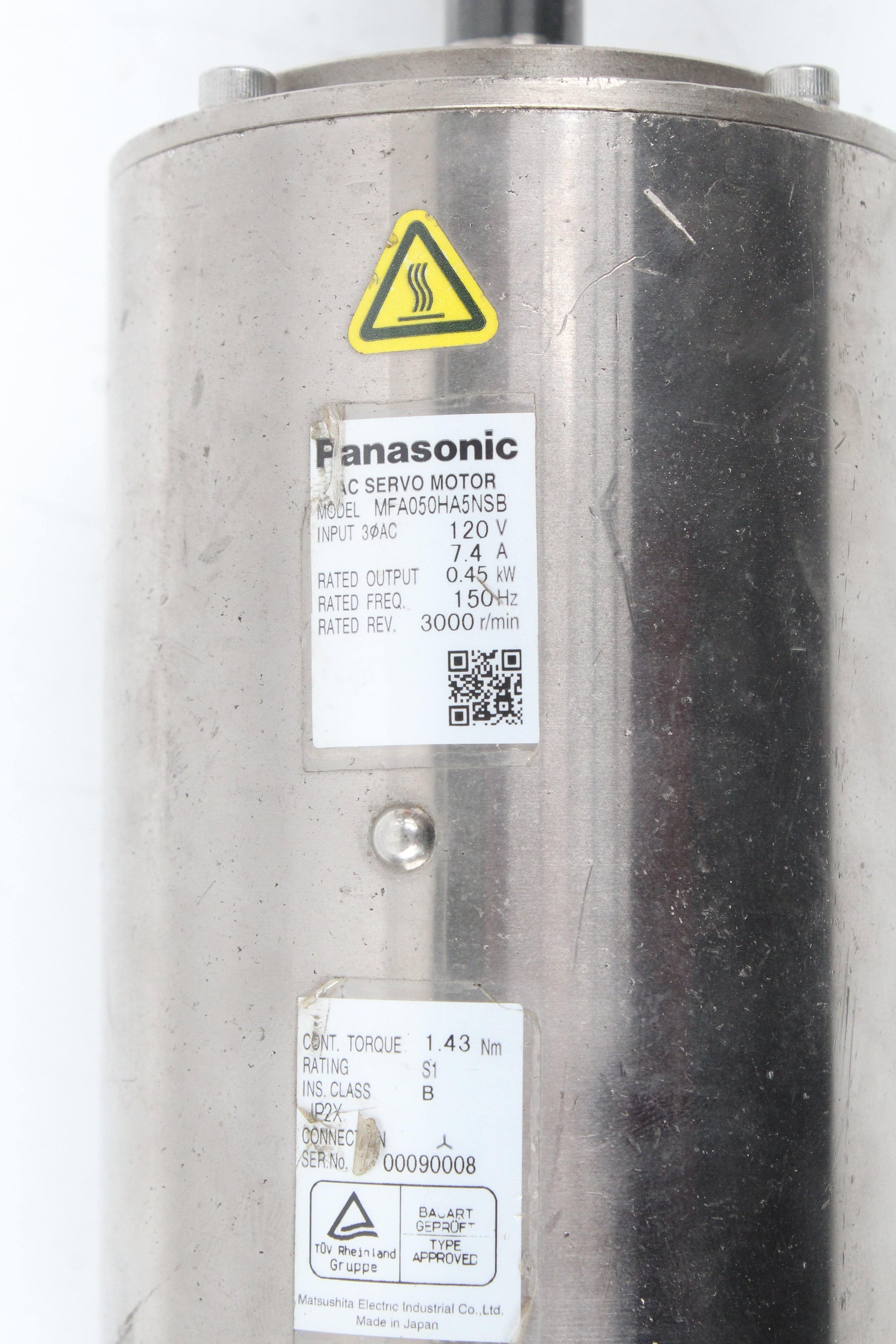 Panasonic MFA050HA5NSB AC Servo Drive 0.45KW - Pulingma Automation