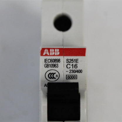 ABB  S251E-C16  Miniature  Circuit Breaker