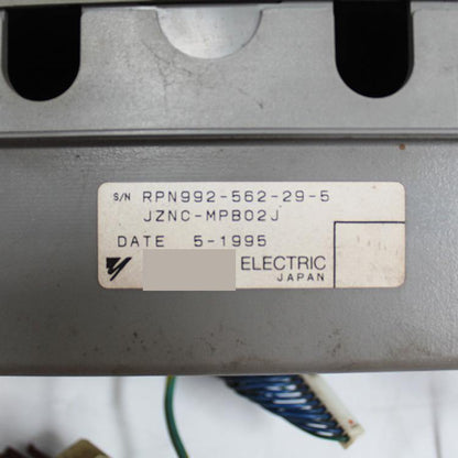 YASKAWA JZNC-MPB02J RPN992-562-29-5 Robot Keyboard - Pulingma Automation